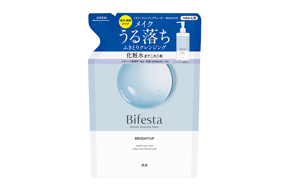 ミセラークレンジングウォーター ブライトアップ  つめかえ用 