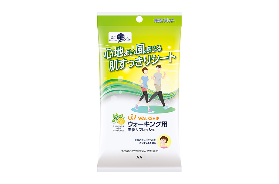 Face & Body Wipes for Walkers Mint Citrus