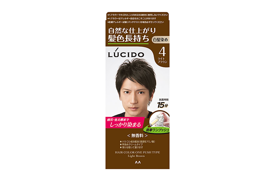 Hair Color One Push Type    Light Brown  (Quasi-drug)