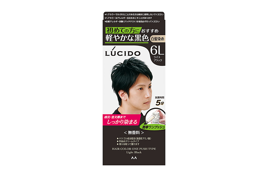 Hair Color One Push Type    Light Black (Quasi-drug)