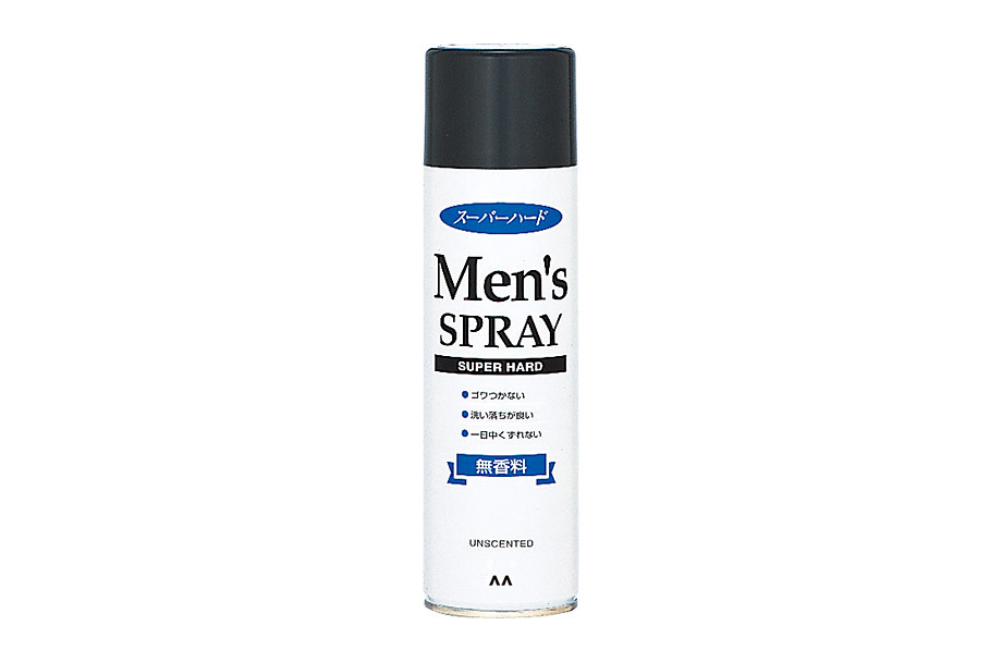 Men's Hair Styling Spray Super Hard Unscented  