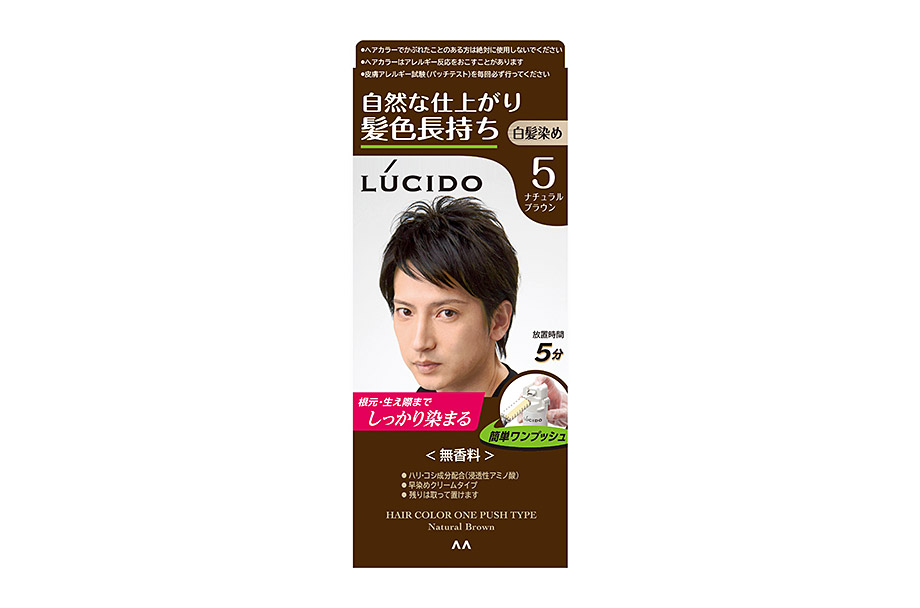 Hair Color One Push Type    Natural Brown  (Quasi-drug)